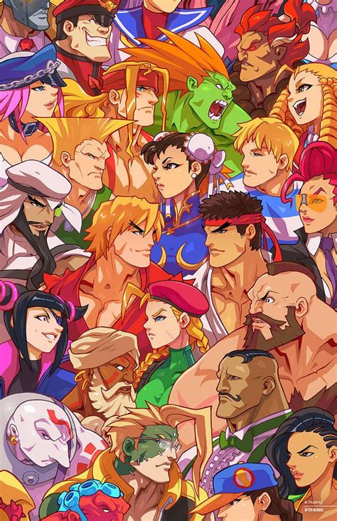 Street Fighter Heads by edwinhuang | Street fighter characters, Street ...