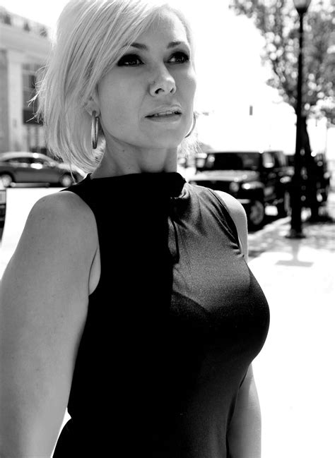 Download Beautiful Mature Woman Grayscale Portrait Wallpaper