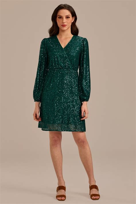green dresses  women petallush