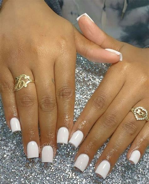 Review Of Cute Short White Nail Designs 2022 - fsabd42