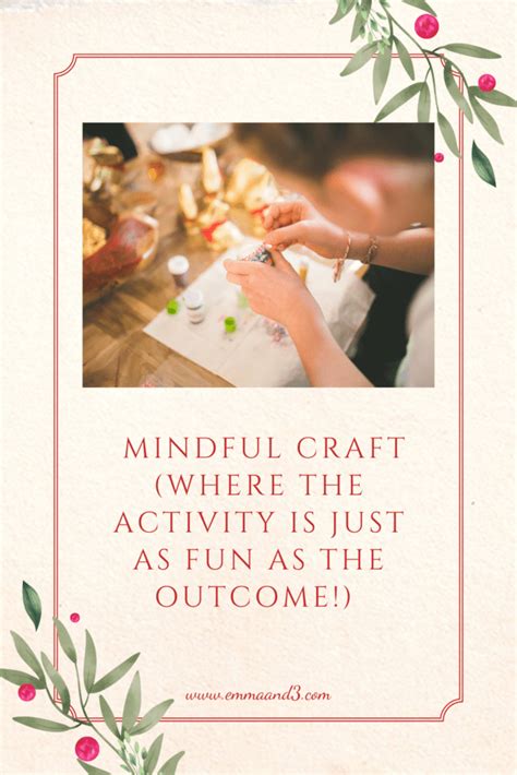 3 Examples of Mindful Craft (Where The Activity Is Just As Fun As The ...