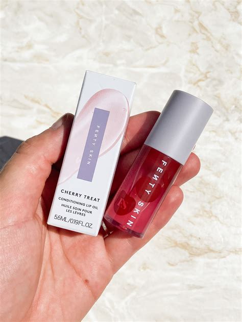 Fenty Skin Cherry Treat Lip Oil Review — Hannah Lisa
