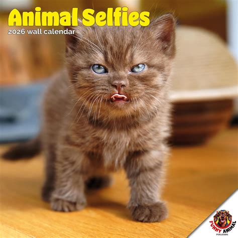 funny animal calendar 2026 1