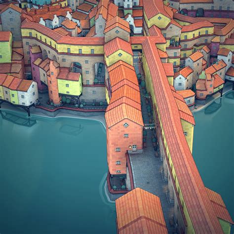 Can you guess what city inspired this build? : r/Townscaper