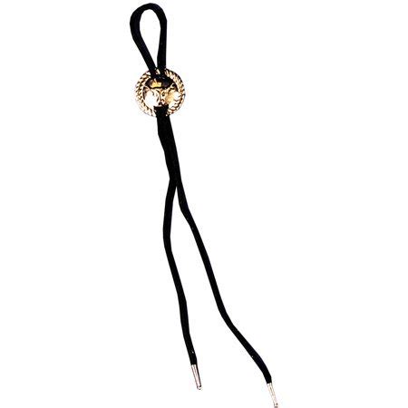 black bolo string tie adult halloween accessory walmartcom