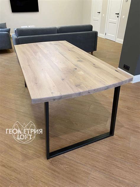 Столы из металла и дерева - Геометрия LOFT