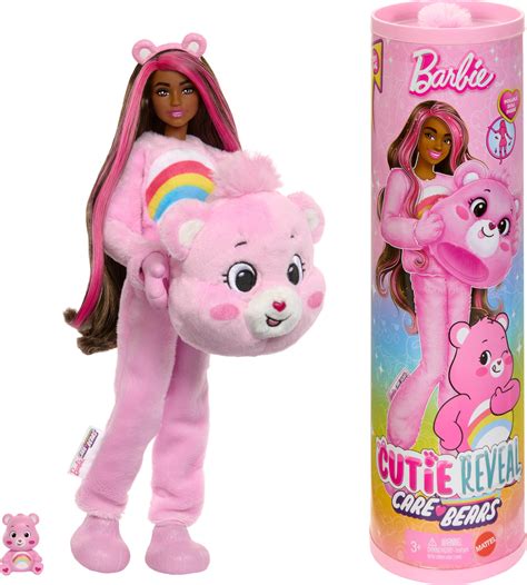 Amazon.com: Barbie Cutie Reveal Care Bears Series Doll & Accessories