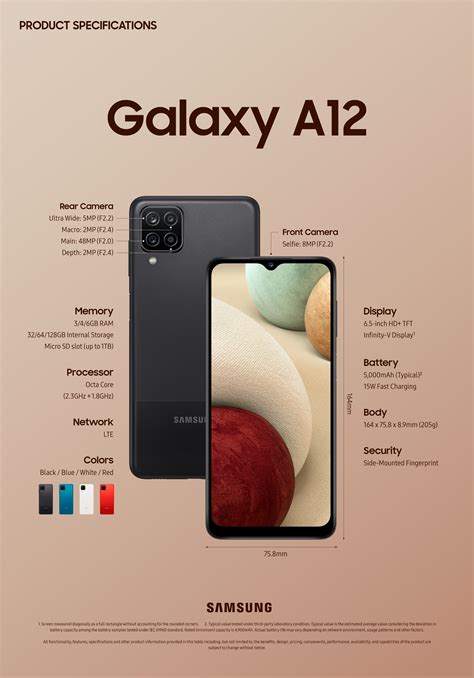 [Specs] Galaxy A12 Combines Samsung’s Essential Features in a Versatile ...