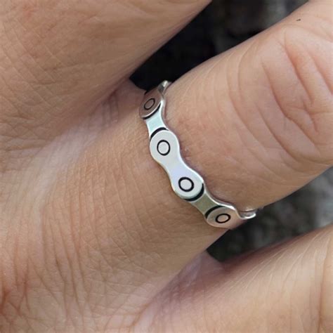 Bicycle Chain Ring Chainlinks Ring Bicycle Ring Bike Ring Bicycle Chain ...