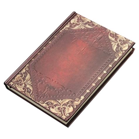 vintage classic retro golden plaid framed notebook grandado