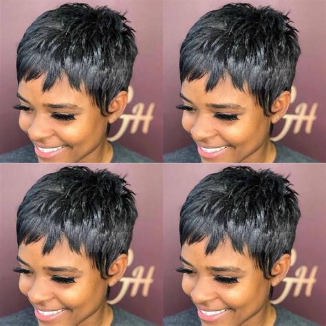 Pixie Cut Black Hair