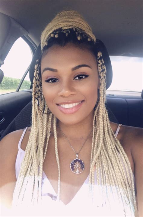 Blonde Box Braids