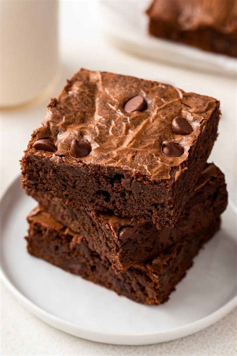 easy homemade brownie recipe  novice chef