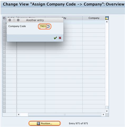assign company code  company  sap