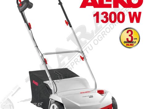 Aerator / wertykulator elektryczny ALKO Comfort 38 E Combi z koszemmoc ...