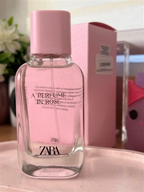 Zara A Perfume in Rose, Beauty & Personal Care, Fragrance & Deodorants ...