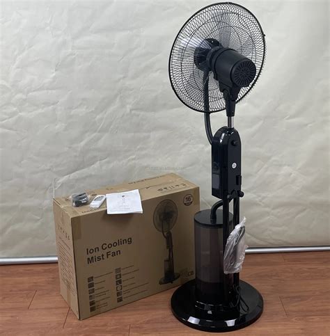 16inch Intelligent Remote Control Cooler Floor Fans Water Spray ...