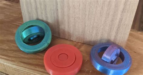 rotating fidget discs print  place  musingsole
