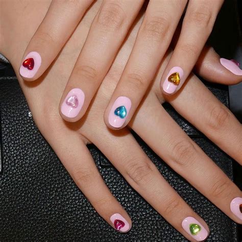 Spring Gel Nail Designs / Spring Nail Design Purple Nail Art Nails