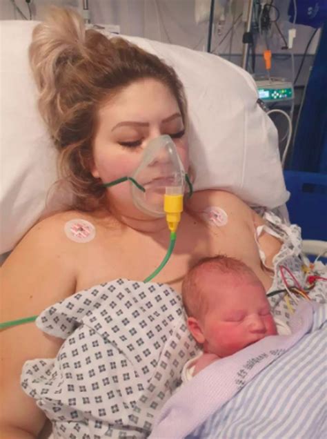 ‘I died for eight minutes while giving birth after suffering horrendous