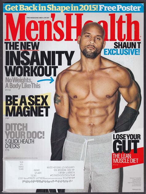 MEN'S HEALTH Shaun T Insanity Workout + 1-2 2015