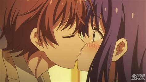 Romantic Anime Kissing Scenes