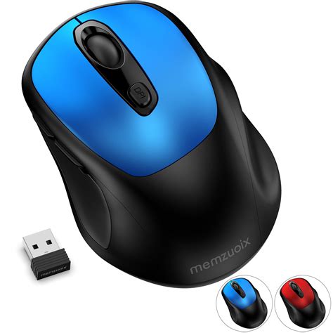 Memzuoix Wireless Computer Mouse, 3 DPI Option Laptop Mouse with 2.4GHz