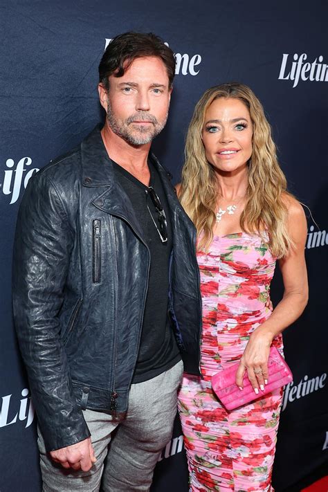 Denise Richards All Smiles With Husband Aaron Weeks After He’s Hit With