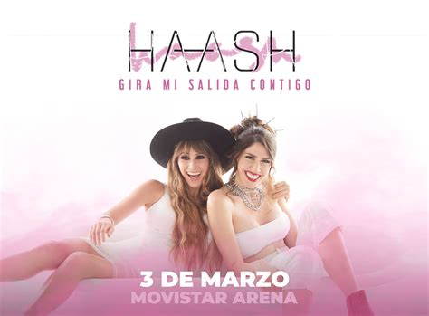 Ha*ash: ¡Vuelven al país para presentarse en el Movistar Arena!