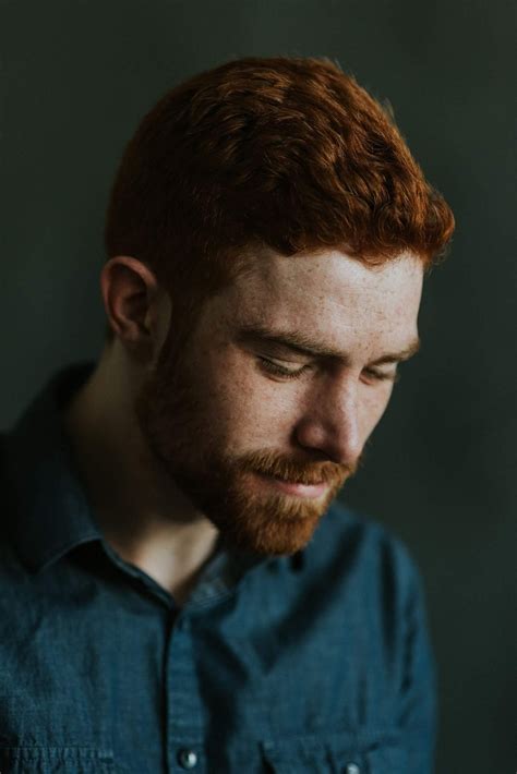 Redheads male model freckles beard / @ginger_snap_photo | Ginger men