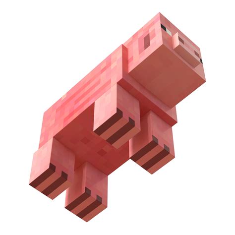 minecraft pig 3d model