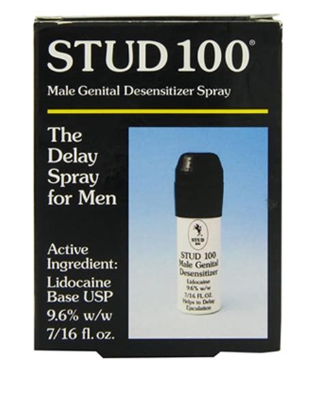 Amazon.com : Stud 100 Male Genital Desensitizer Spray 0.44 oz (Pack of