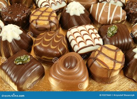 Expensive sweets stock photo. Image of food, diverse, pralines - 9327660