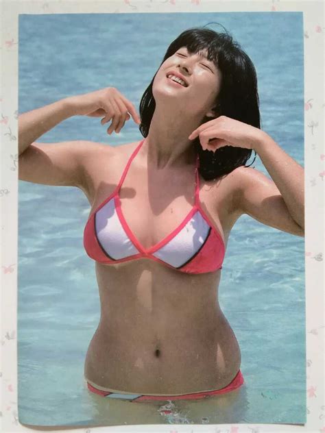 [最も共有された！ √] 河合奈保子水着画像 193310