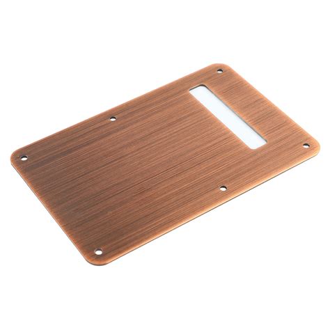 Upgrade Your Strat, Lightweight Bronze Anodized Back Plate, Designed