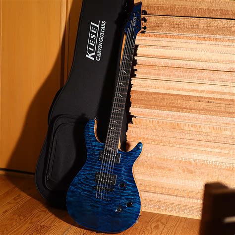 kiesel ct   trans blue reverb