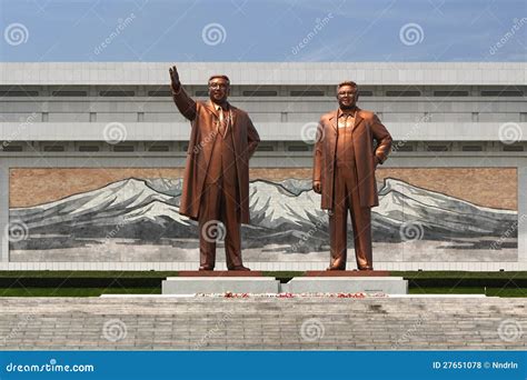 Monuments and Architecture of Pyongyang Editorial Stock Photo - Image ...
