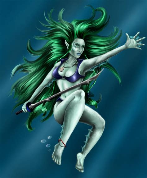 Sea Elf - Colours by Mistresselysia on DeviantArt