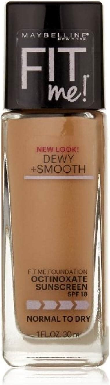 Maybelline New York Fit Me Foundation, Natural Beige, SPF 18,1oz (Pack ...