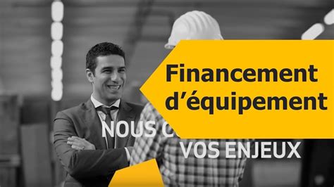 financement dequipement youtube
