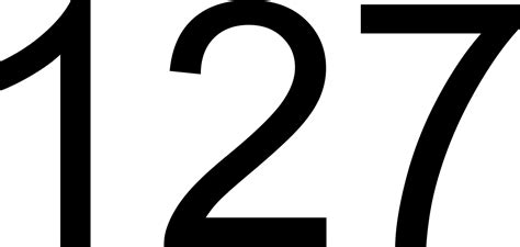 О числе 127 – сто двадцать семь, математические свойства, перевод ...