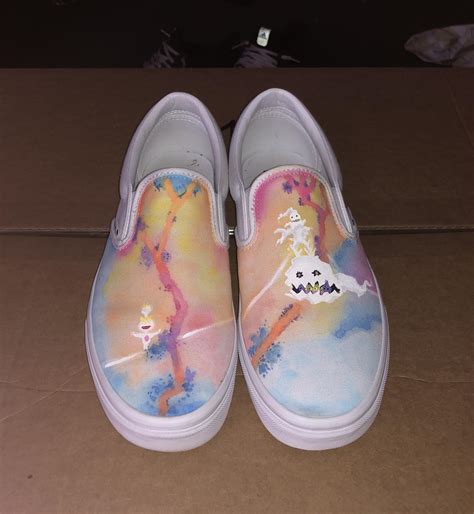 My Kids See Ghosts Custom Vans : r/Kanye