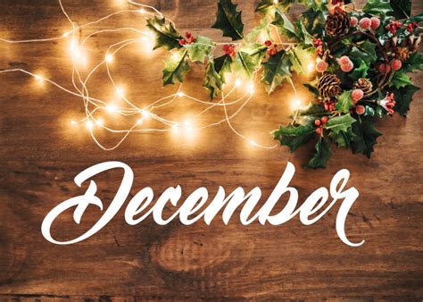 December Calendar & Activities