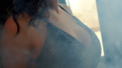 beautiful female breasts closeup stock footage video  royalty