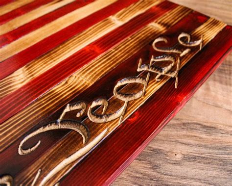 Rustic Flag Rustic Wooden Flag Wooden American Flag - Etsy