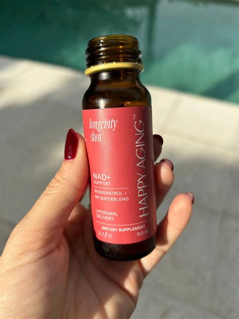 Happy Aging | Unlock Vitality with NAD+ Longevity Shots