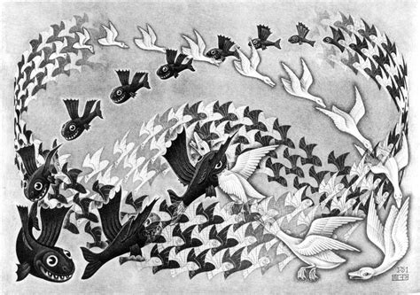 Predestination - M.C. Escher - WikiArt.org - encyclopedia of visual arts