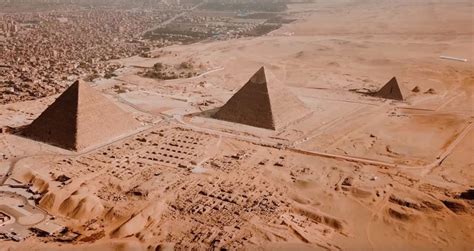 jaw dropping aerial images   ancient pyramids