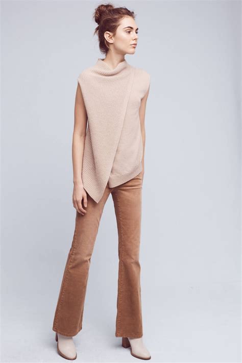 Pilcro Script High-Rise Flare Cords | Flares, Flannel crop top, Clothes