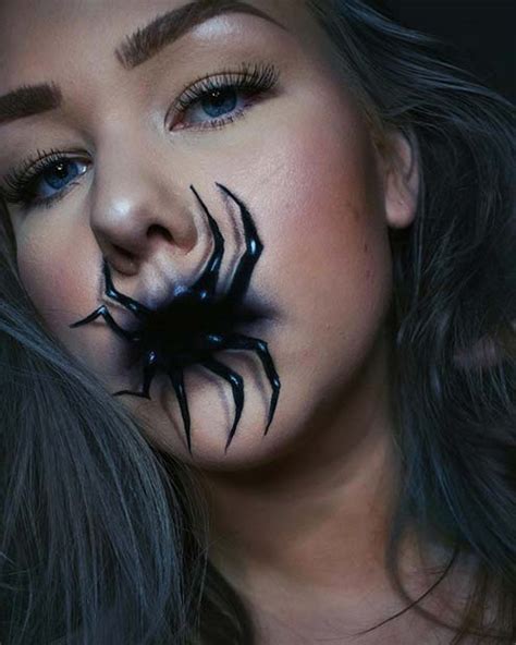 25 Creepy Spider Makeup Ideas for Halloween – StayGlam